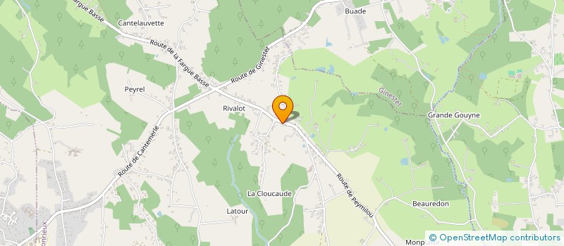 localisation de l'entreprise NANOLINE SARL  PRIGONRIEUX