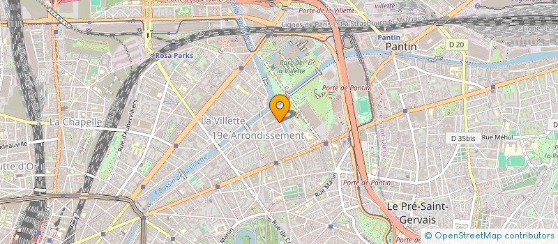 localisation de l'entreprise NANOLINK  PARIS