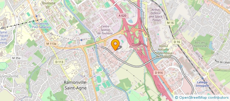 localisation de l'entreprise NANOMADE CONCEPT à TOULOUSE