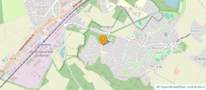localisation de l'entreprise NANOROALAN  LE MESNIL-SAINT-DENIS