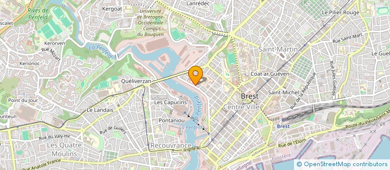 localisation de l'entreprise NANOSOMICK à BREST