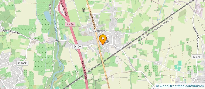 localisation de l'entreprise NANOSYS  LES CHERES