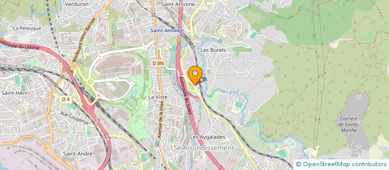 localisation de l'entreprise NANOTRANS à MARSEILLE