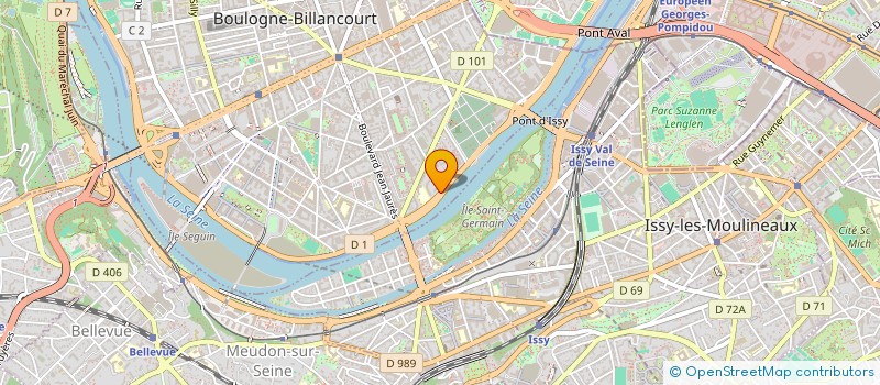 localisation de l'entreprise NANOU DONUTS à BOULOGNE-BILLANCOURT