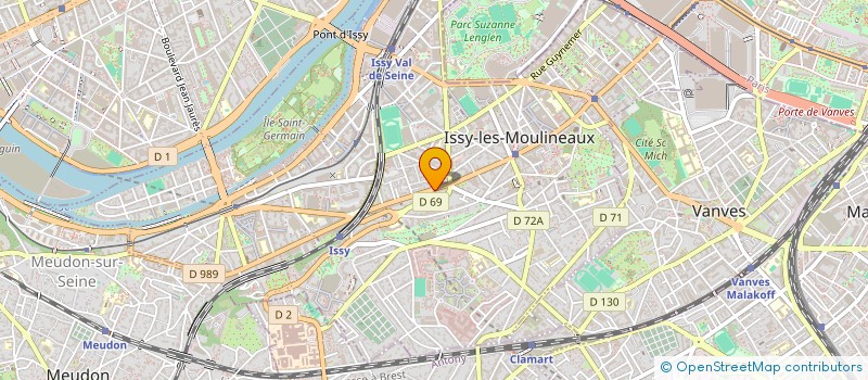 localisation de l'entreprise NANOU MODE à ISSY-LES-MOULINEAUX