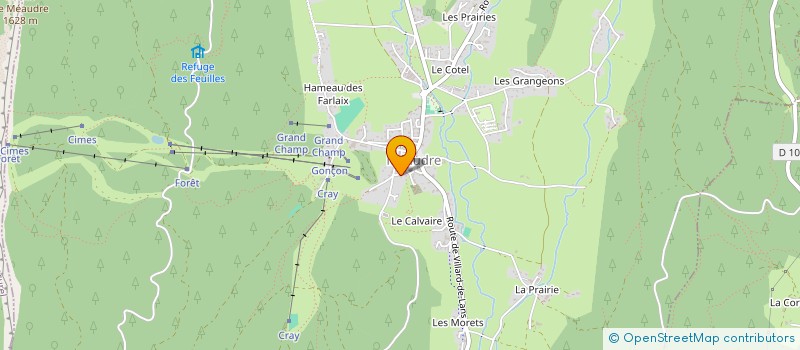 localisation de l'entreprise NANOUK IMMOBILIER  AUTRANS-MEAUDRE EN VERCORS