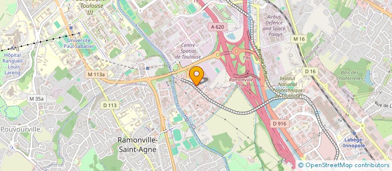 localisation de l'entreprise NANOWAVE TECHNOLOGIES EUROPE SAS  TOULOUSE