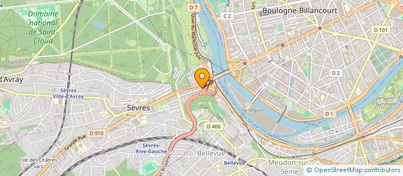localisation de l'entreprise NANOXPLORE DESIGN SERVICES à SEVRES