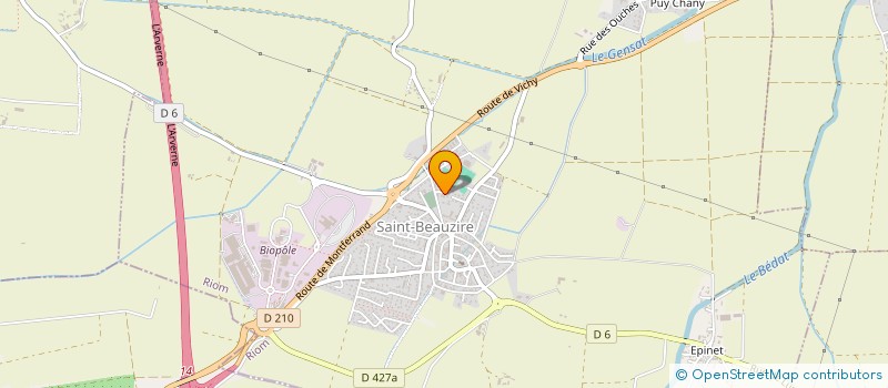 localisation de l'entreprise NANS PLANAT à SAINT-BEAUZIRE