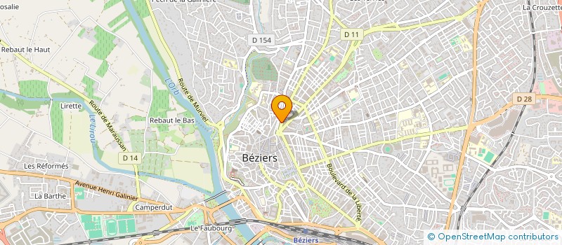 localisation de l'entreprise NANS'S KEBAB à BEZIERS