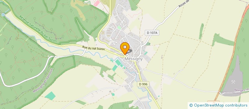 localisation de l'entreprise NANSE CONSULTING à MESSIGNY-ET-VANTOUX