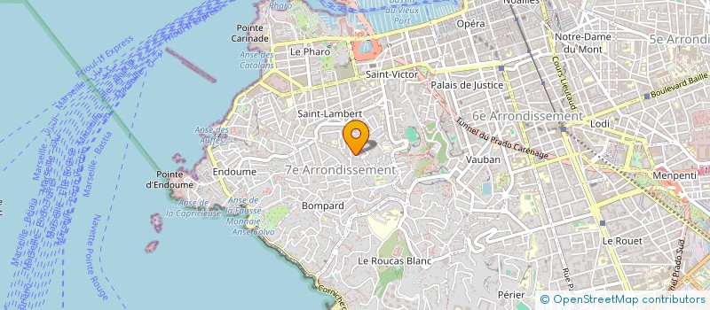 localisation de l'entreprise NANSEILLE à MARSEILLE