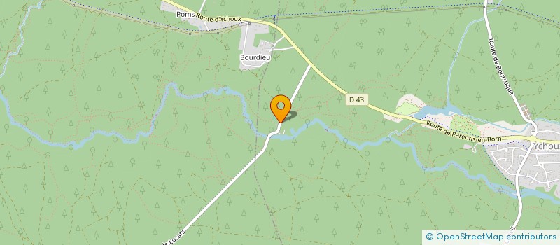 localisation de l'entreprise NANSOUTY PELLEPORT  YCHOUX