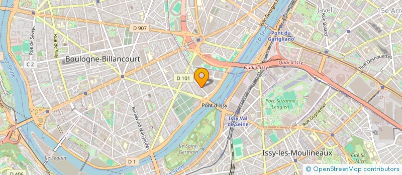 localisation de l'entreprise NANT BORRANT ACCESS à BOULOGNE-BILLANCOURT