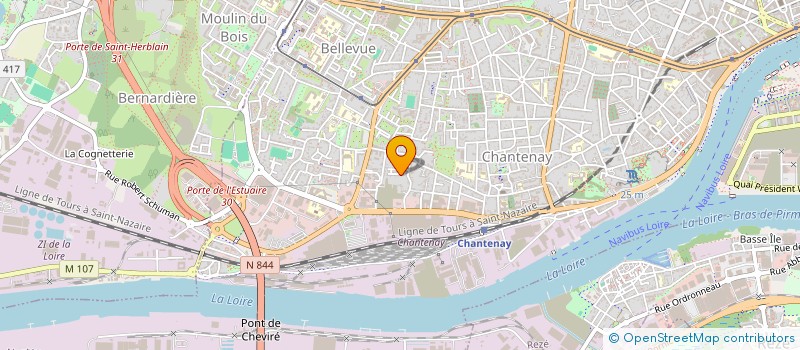 localisation de l'entreprise NANTAISE D'ECOCONCEPTION FLUVIOMARITIME (ANEF) à NANTES