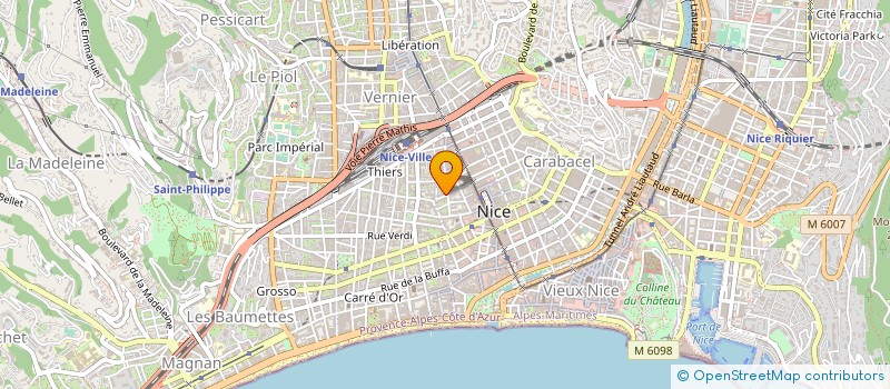 localisation de l'entreprise NANTAISE DE PARTICIPATIONS FINANCIERES à NICE