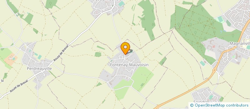 localisation de l'entreprise NANTAISE ENTR TRAVAUX AGRIC  FONTENAY-MAUVOISIN