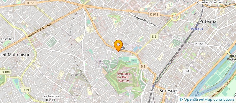 localisation de l'entreprise NANTERRE CARRELAGES à NANTERRE