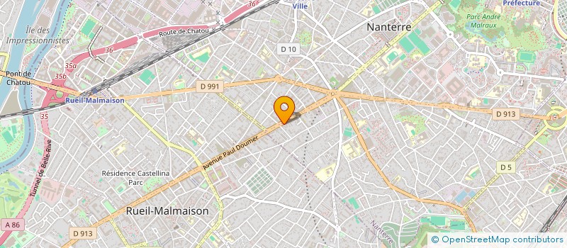 localisation de l'entreprise NANTERRE MARECHAL JOFFRE  NANTERRE