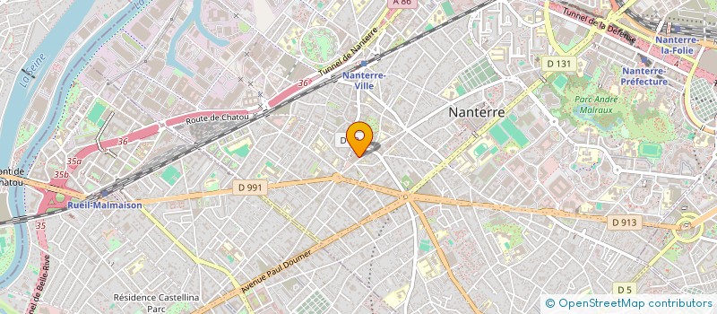 localisation de l'entreprise NANTERRE MODELES REDUITS  NANTERRE