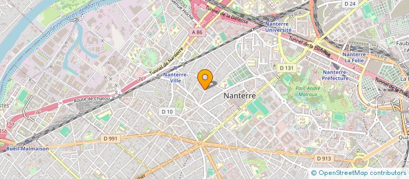 localisation de l'entreprise NANTERRE SUMMER CUP  NANTERRE