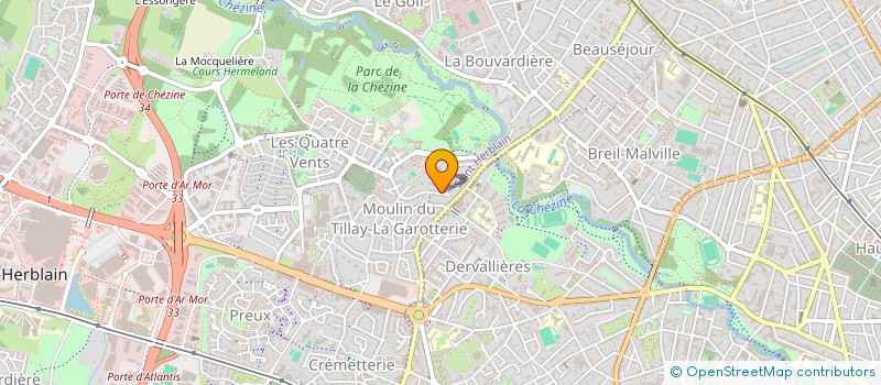 localisation de l'entreprise NANTES ATLANTIQUE TAXIS  SAINT-HERBLAIN