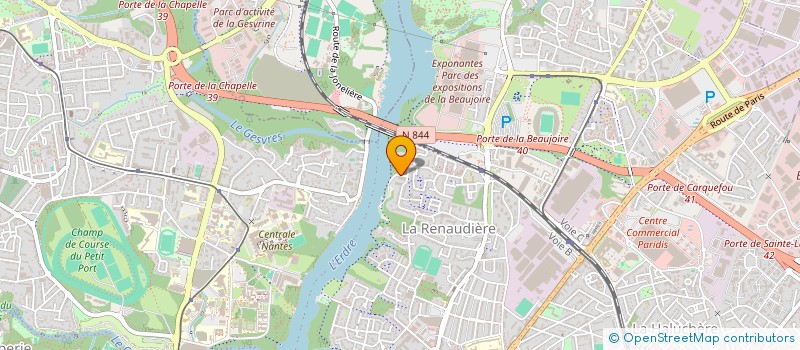 localisation de l'entreprise NANTES AVIRON à NANTES