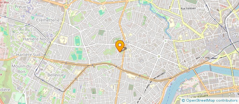 localisation de l'entreprise NANTES BILLARD CLUB à NANTES