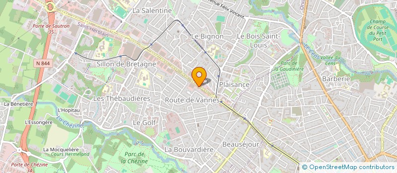 localisation de l'entreprise NANTES BODY CUISINES à SAINT-HERBLAIN