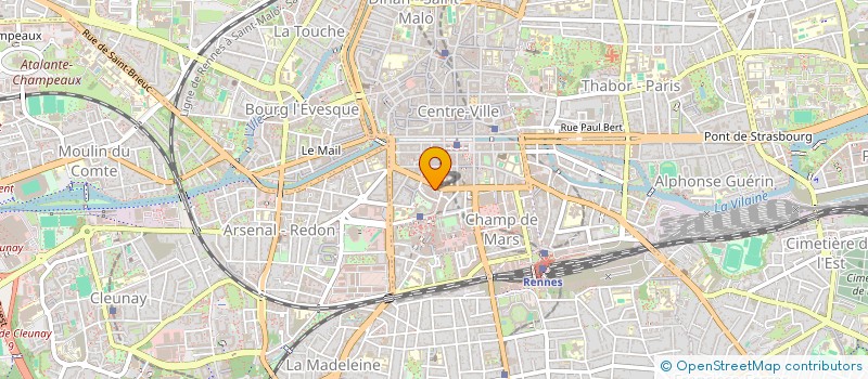 localisation de l'entreprise NANTES CASSERIE  RENNES