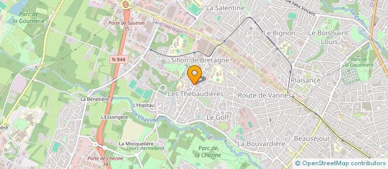 localisation de l'entreprise NANTES CONFORT ET FENETRES à SAINT-HERBLAIN