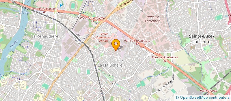 localisation de l'entreprise NANTES CREATIC à NANTES