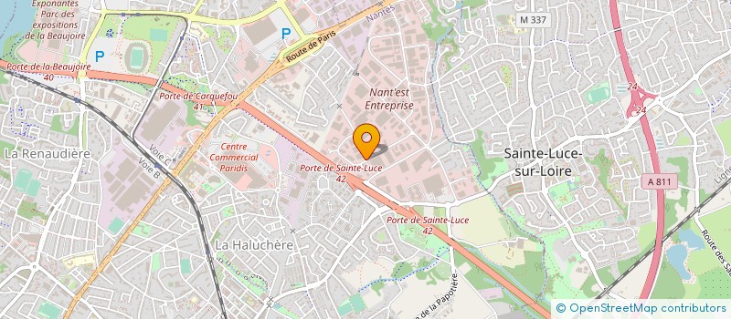 localisation de l'entreprise NANTES EQUIP'AUTO à NANTES