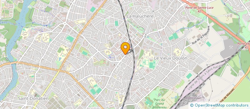 localisation de l'entreprise NANTES EST CLUB BADMINTON à NANTES