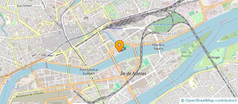 localisation de l'entreprise NANTES ESTHETIQUE ET FONCTION à NANTES
