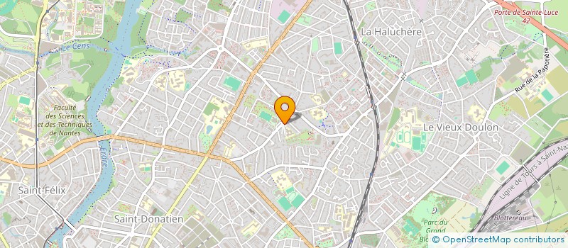 localisation de l'entreprise NANTES FOOT FAUTEUIL à NANTES