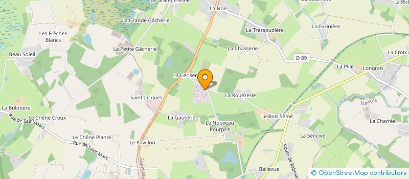 localisation de l'entreprise NANTES INDUSTRIE METALLIQUES  SAINT-MARS-DU-DESERT