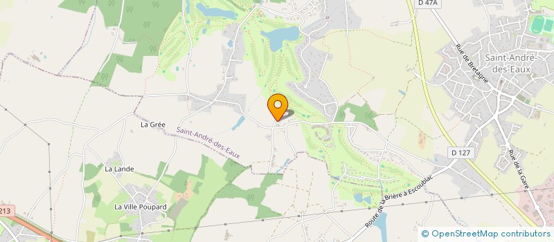 localisation de l'entreprise NANTES INVESTISSEMENT  LA BAULE-ESCOUBLAC