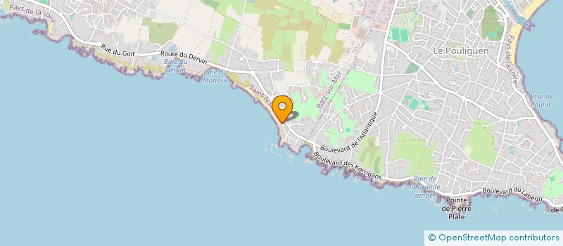 localisation de l'entreprise NANTES INVESTISSEMENT LOCATIF  BATZ-SUR-MER