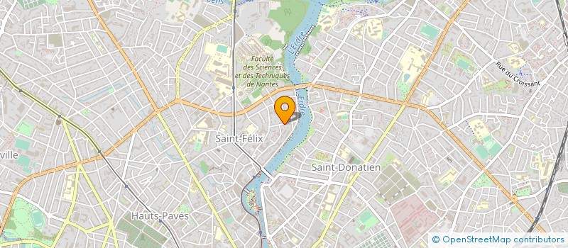 localisation de l'entreprise NANTES LE BAUT TENNIS DE TABLE à NANTES