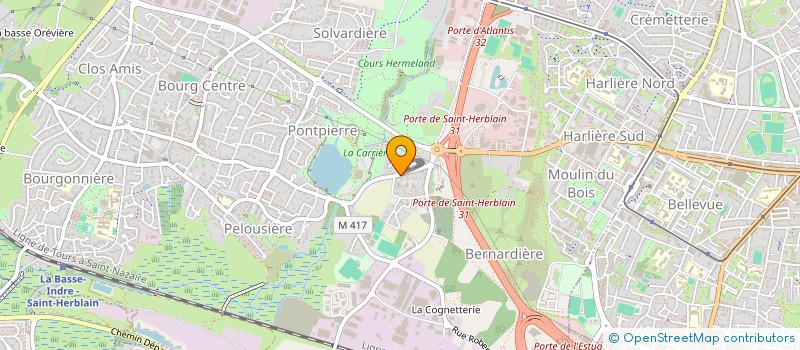 localisation de l'entreprise NANTES LEASE EXPORT  SAINT-HERBLAIN