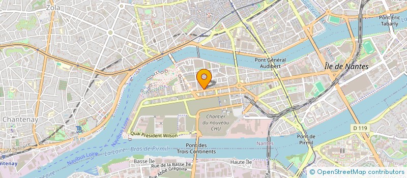 localisation de l'entreprise NANTES METROFOLLES à NANTES