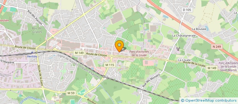 localisation de l'entreprise NANTES MULTI SERVICES PRO à CHATEAU-THEBAUD