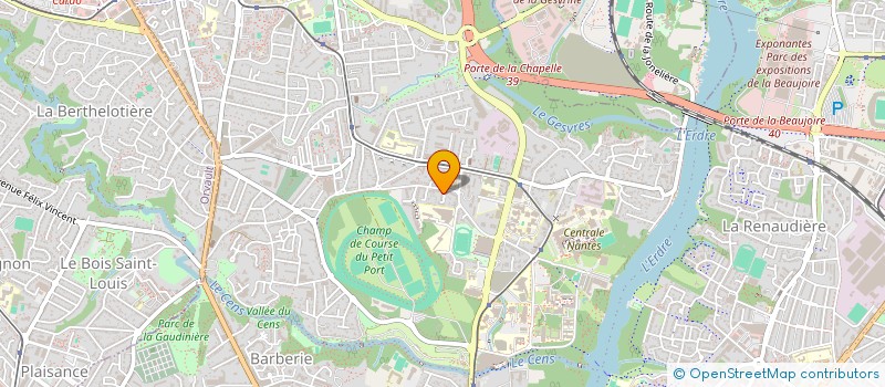 localisation de l'entreprise NANTES NORD JUDO JUJITSU CLUB à NANTES