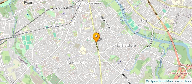 localisation de l'entreprise NANTES ORTHOPEDIE à REZE