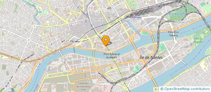 localisation de l'entreprise NANTES OUEST à NANTES