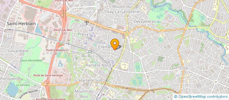 localisation de l'entreprise NANTES OUEST IMMOBILIER à SAINT-HERBLAIN