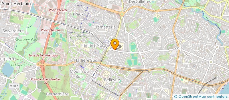 localisation de l'entreprise NANTES OUEST TENNIS CLUB à NANTES