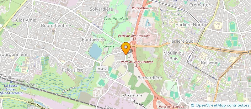 localisation de l'entreprise NANTES PARK à SAINT-HERBLAIN