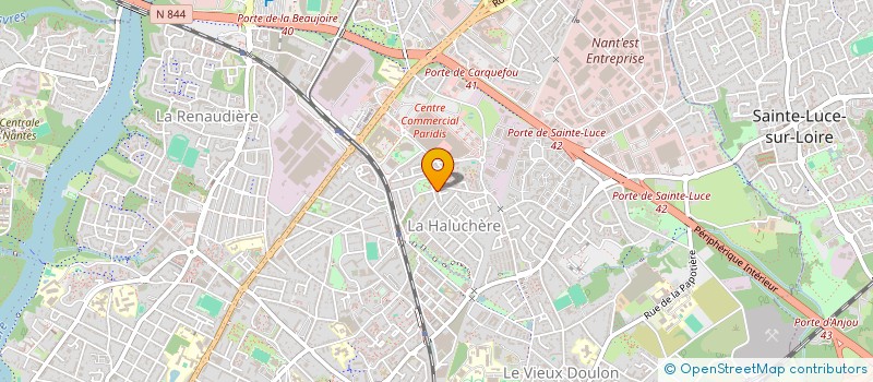 localisation de l'entreprise NANTES POIVREE  NANTES